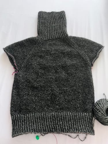 Customer photo review of KNITTING KIT MARINA PULL