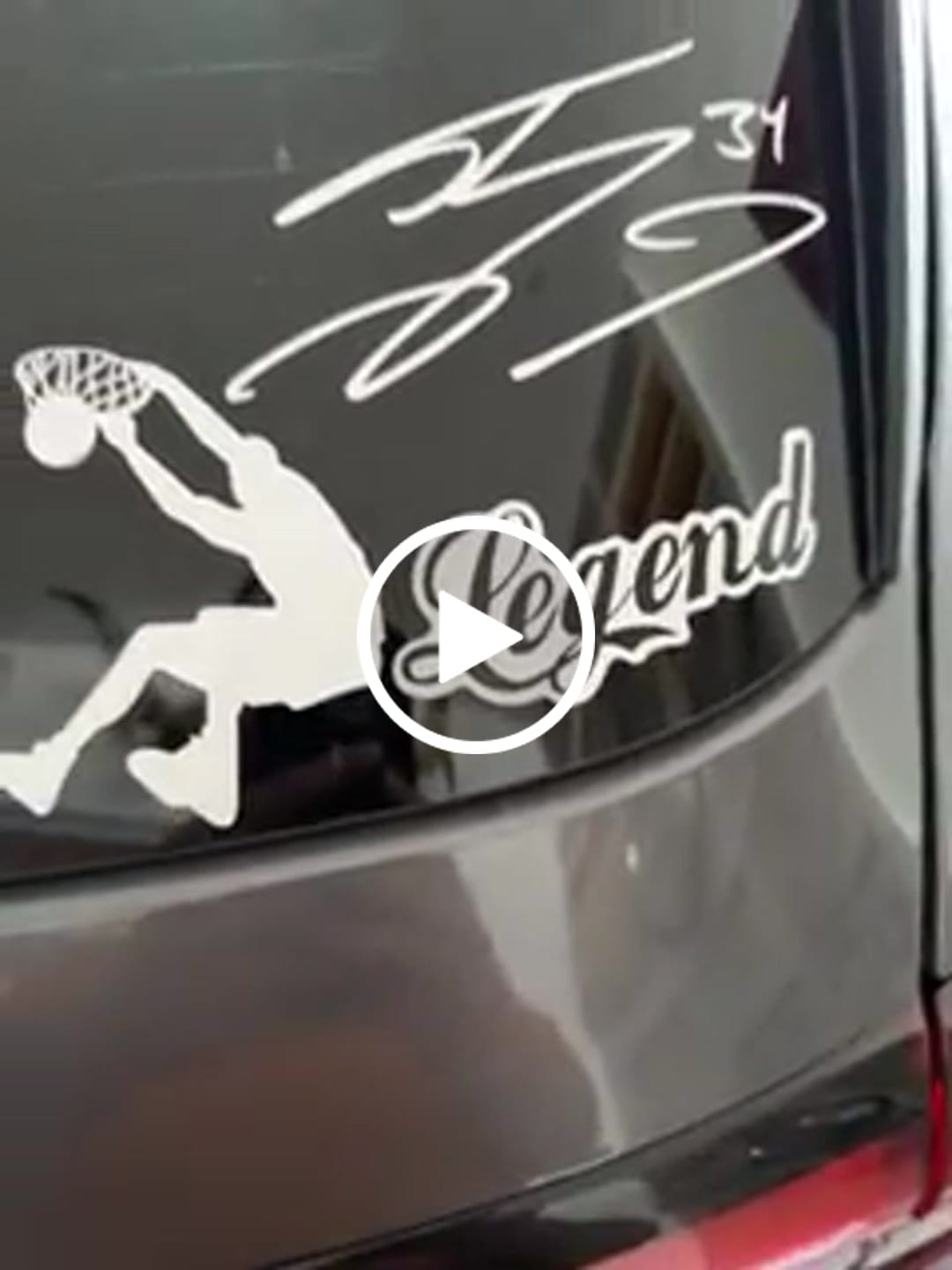 Customer video review of Legend Decal