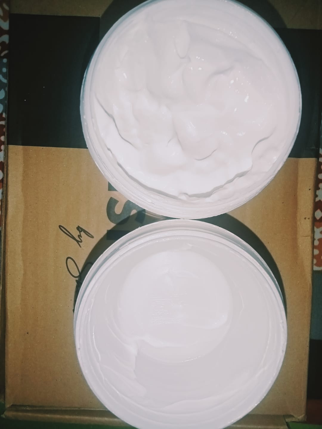 Customer photo review of Full Body Brightening Cream