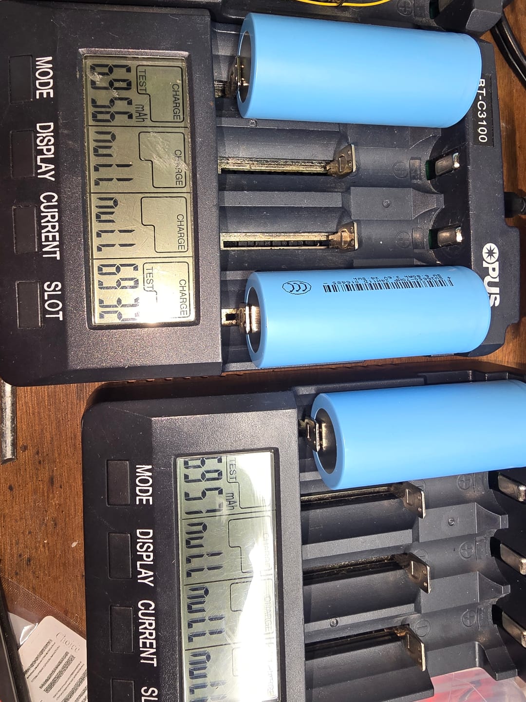 Customer photo review of Sinowatt 70HP 26650 7000mAh 14A Battery
