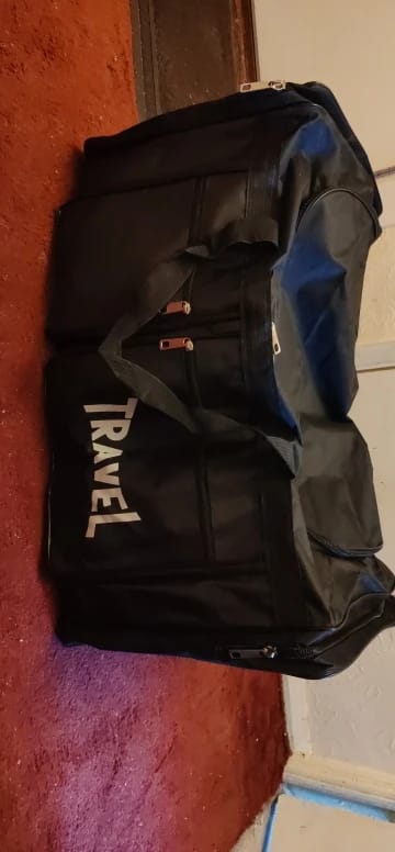 Customer photo review of Grand Sac de Voyage 80 Litres