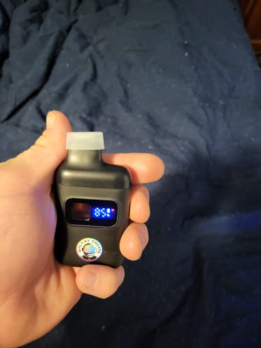 Customer photo review of Blackberry Kush 5G THCA THCP PHC Live Resin Disposable