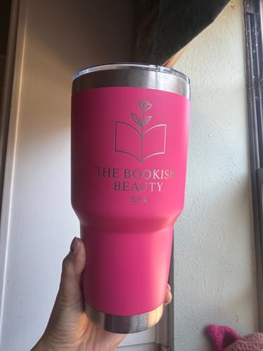 Customer photo review of (6 Pieces) Laser Engraved Tumbler | 30 oz