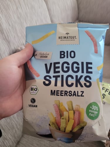 Customer photo review of BIO Veggie Sticks Meersalz