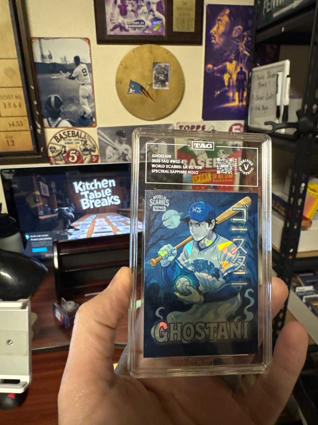 Customer photo review of GHOSTANI (MANGA ED.) / ART CARD DROP - LTD ED. / SERIALIZED