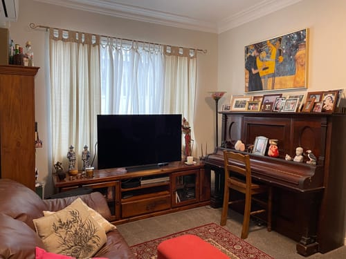 Customer photo review of Music I, 1895 by Gustav Klimt