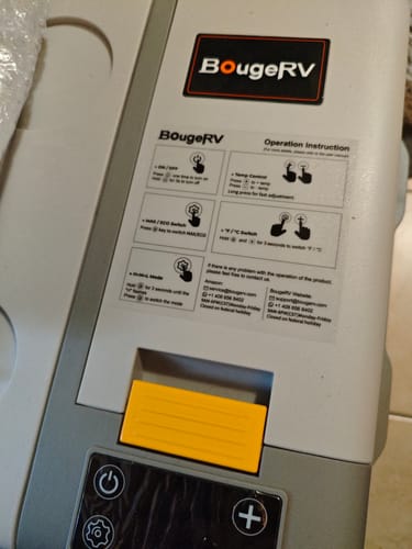 Customer photo review of BougeRV CRPRO 29 Liter 12V Tragbarer Auto Kühlschrank Weiß