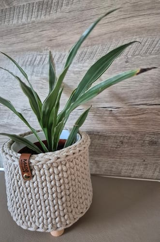 Customer photo review of Label-Set "Handgemacht"- Label aus Kunstleder - CS0026