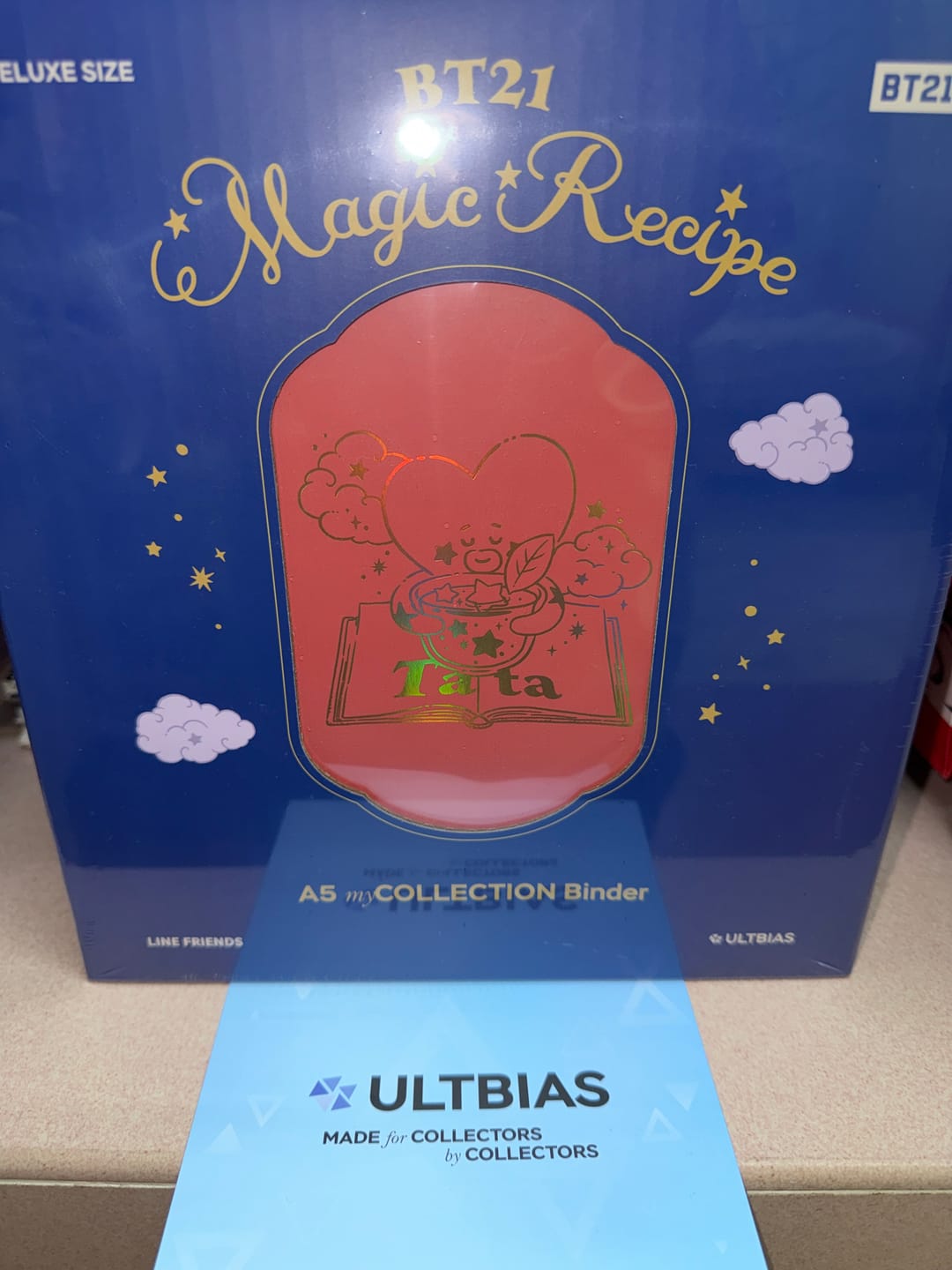 Customer photo review of BT21 with ULTBIAS - TATA - A5 myCOLLECTION - Complete Set (World)