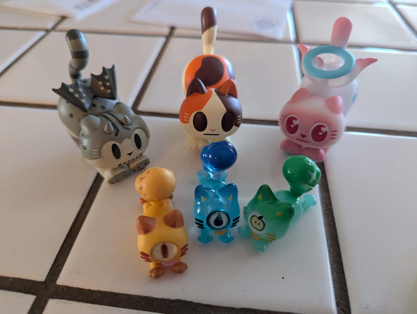 Customer photo review of Papa Cat Series Blind Box