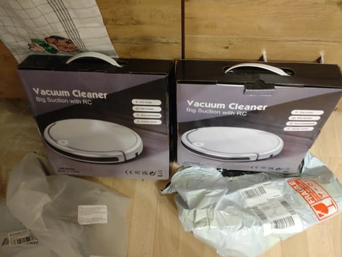 Customer photo review of HOME BUDDY –  3 in 1 Saugroboter mit Wischfunktion