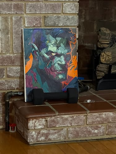 Customer photo review of Zombie Superman