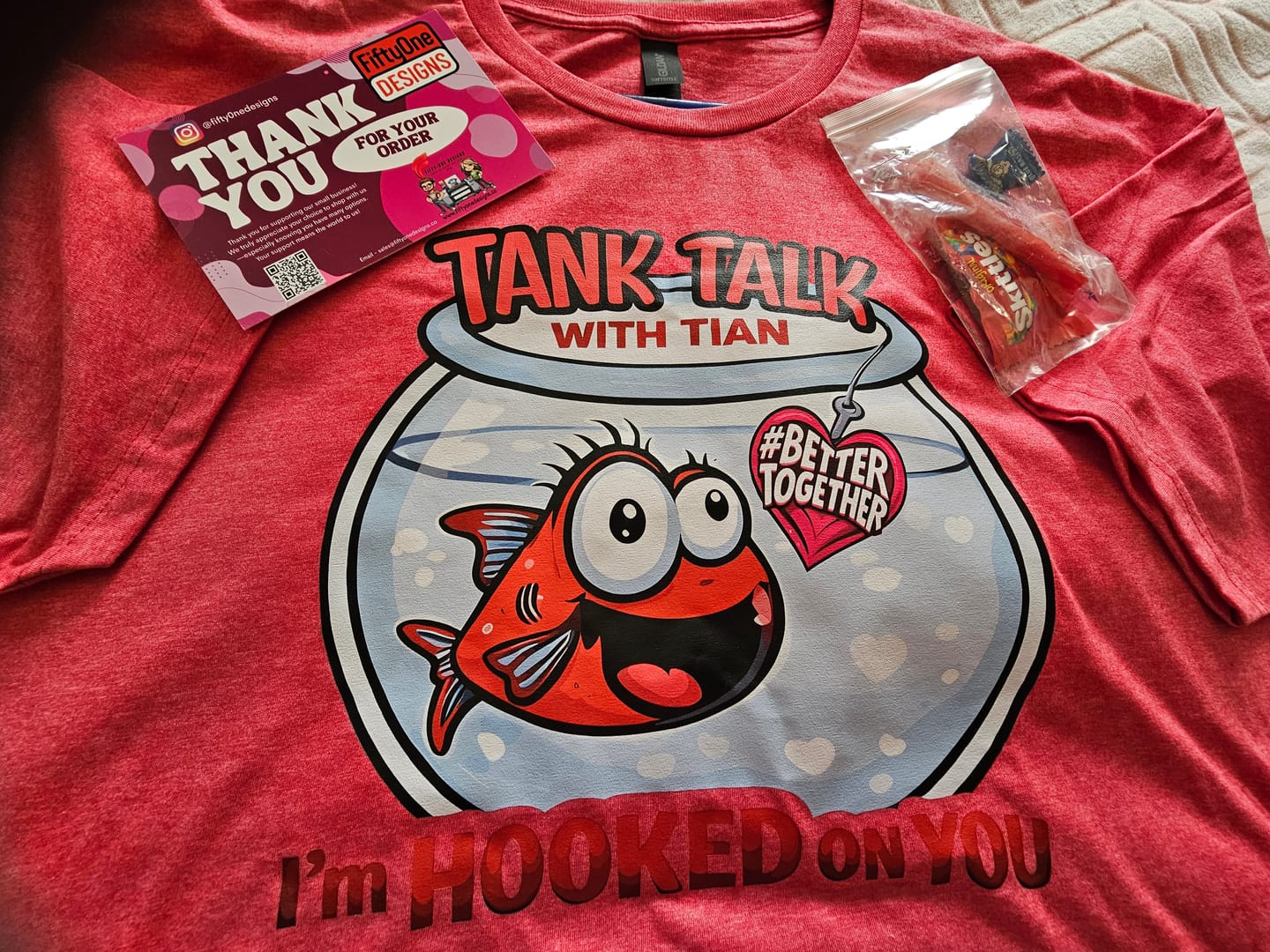 Customer photo review of Official TTWT Valentine's Day Limited Edition