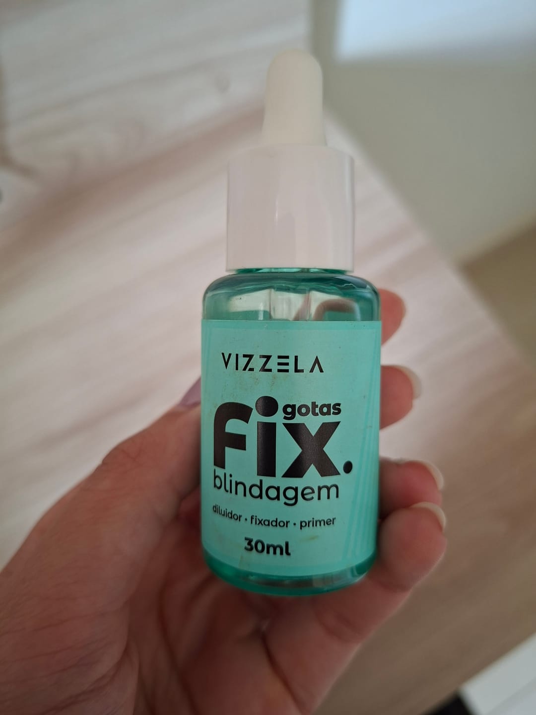 Customer photo review of Gotas Fix Blindagem - Vizzela