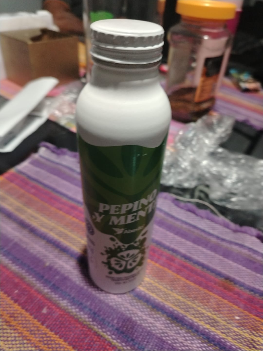 Customer photo review of Jarabe - Pepino y Menta