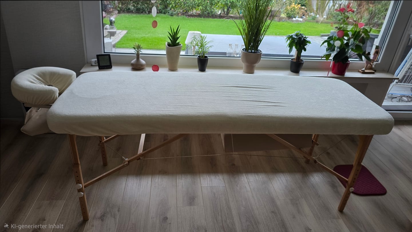 Customer photo review of Massageliege Zen BASIC III Flat