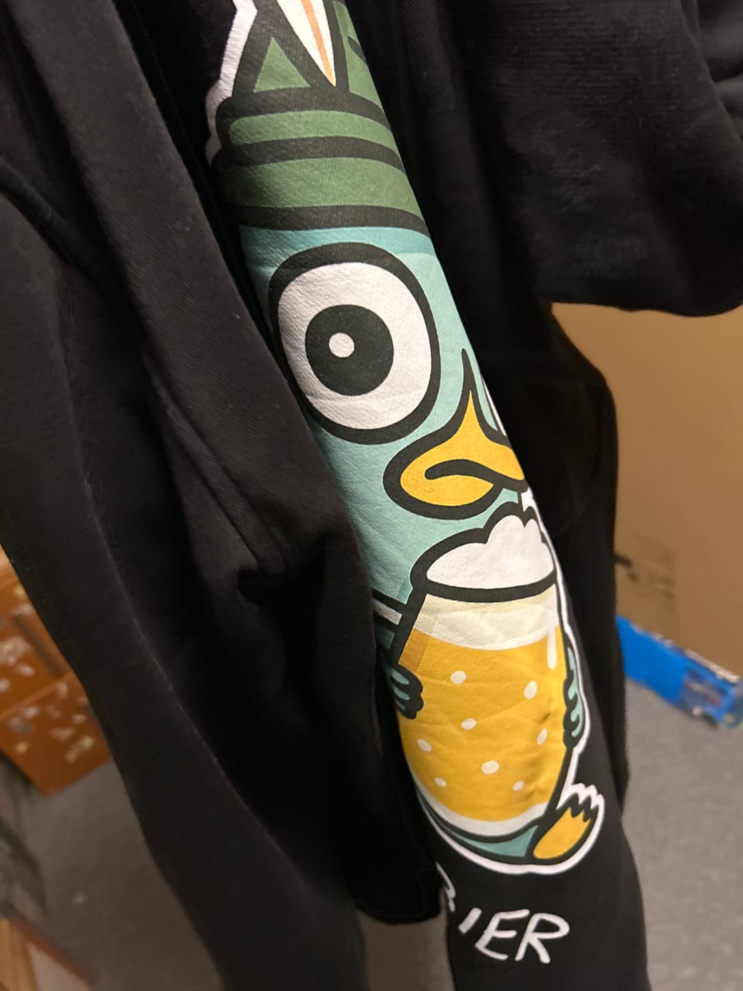 Customer photo review of SCHNABELBIER - Premium Hoodie