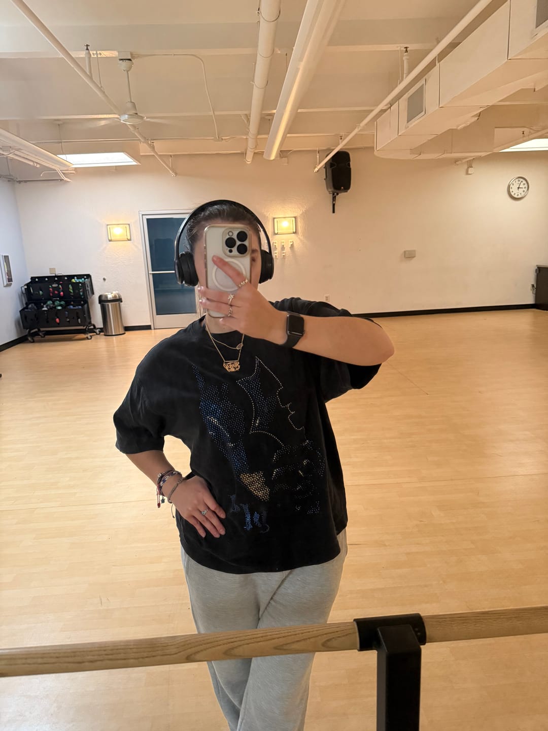 Customer photo review of 4257 - Batman Rhinestone Tees