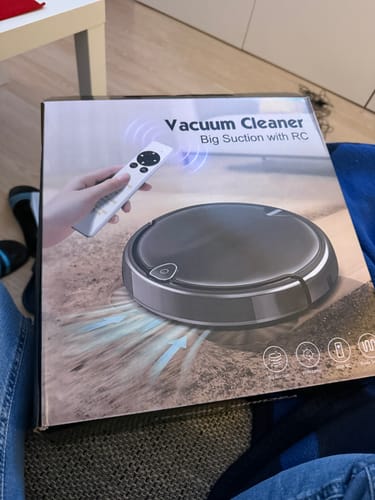 Customer photo review of HOME BUDDY –  3 in 1 Saugroboter mit Wischfunktion