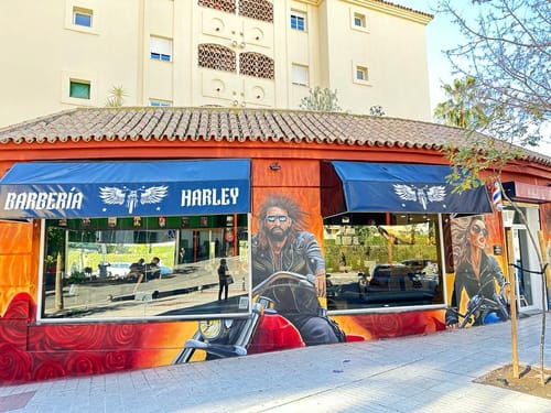 Customer photo review of Expositor Reseñas Google NFC y QR