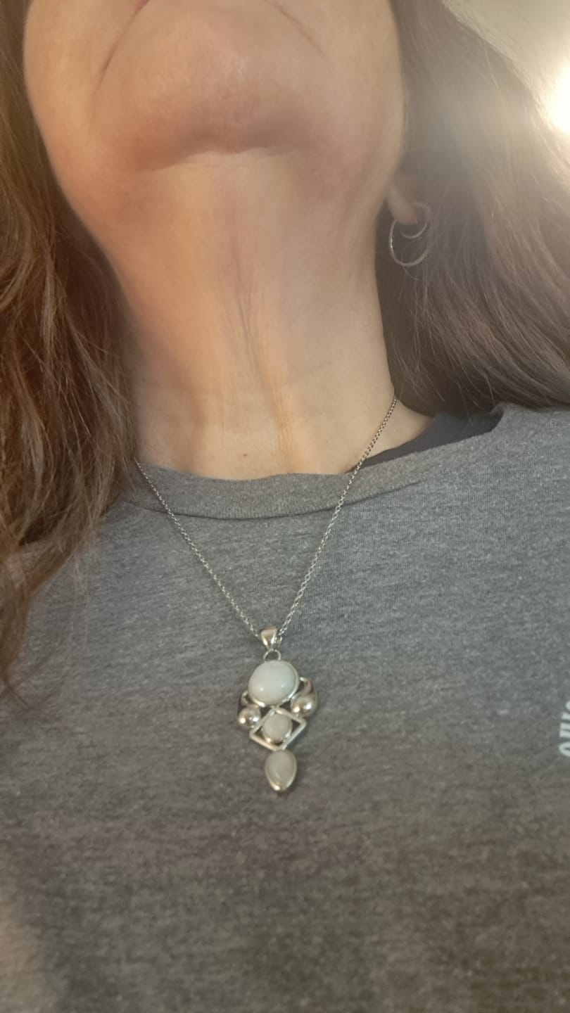 Customer photo review of Pendant Of Glowing Moon