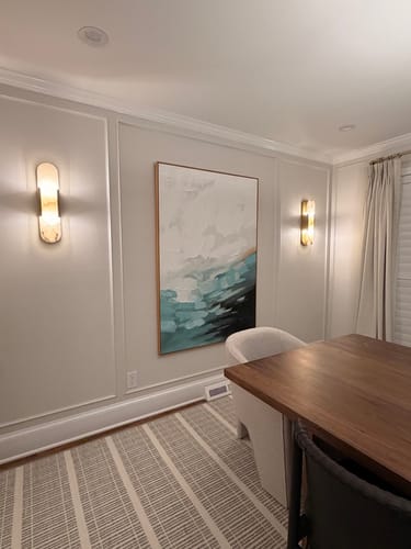 Customer photo review of COLORFUL PAINTING #CA113