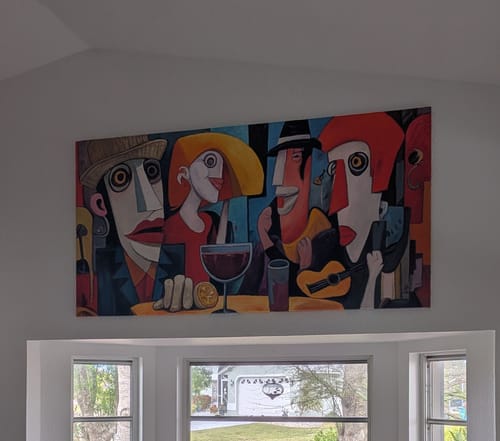 Customer photo review of Pop Art Canvas #PAC224