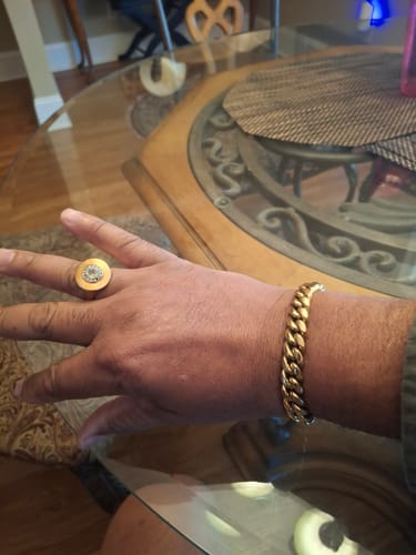 Customer photo review of Cuban Link Bracelet 12MM