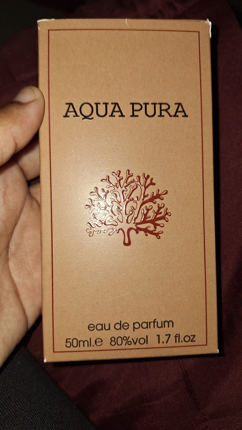 Customer photo review of Aqua Pura 50ml