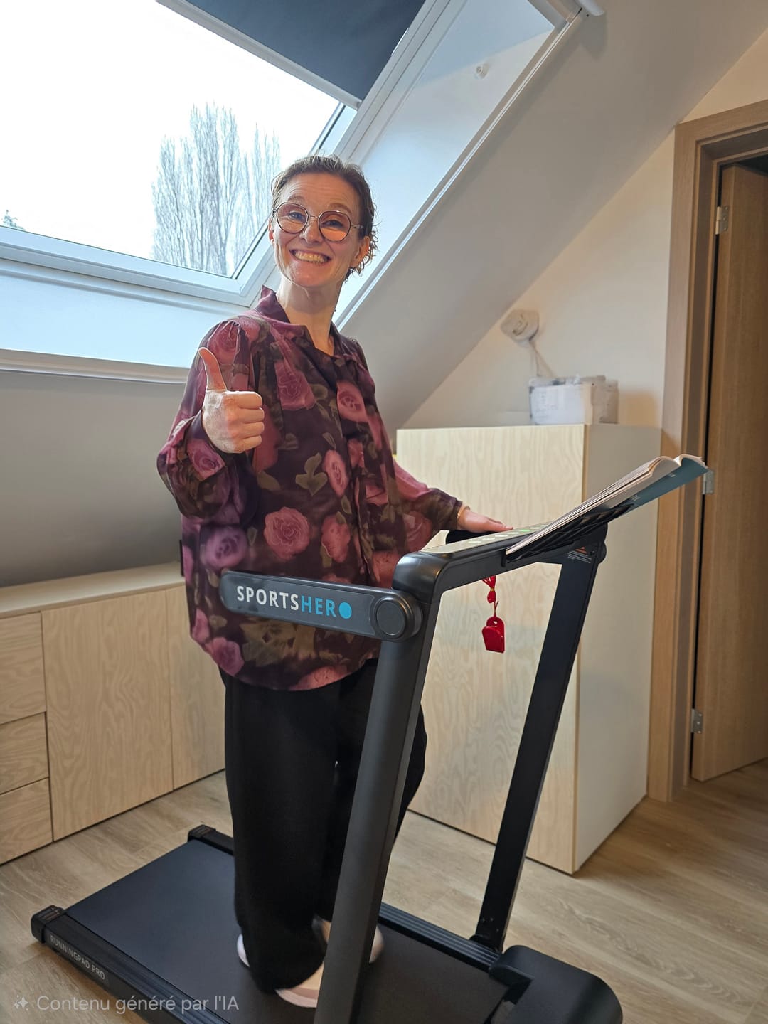 Customer photo review of SPORTSHERO RUNNINGPAD | PRO