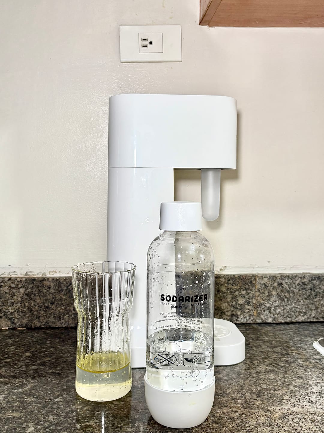Customer photo review of Sodarizer Spark: Soda and Seltzer Water Maker