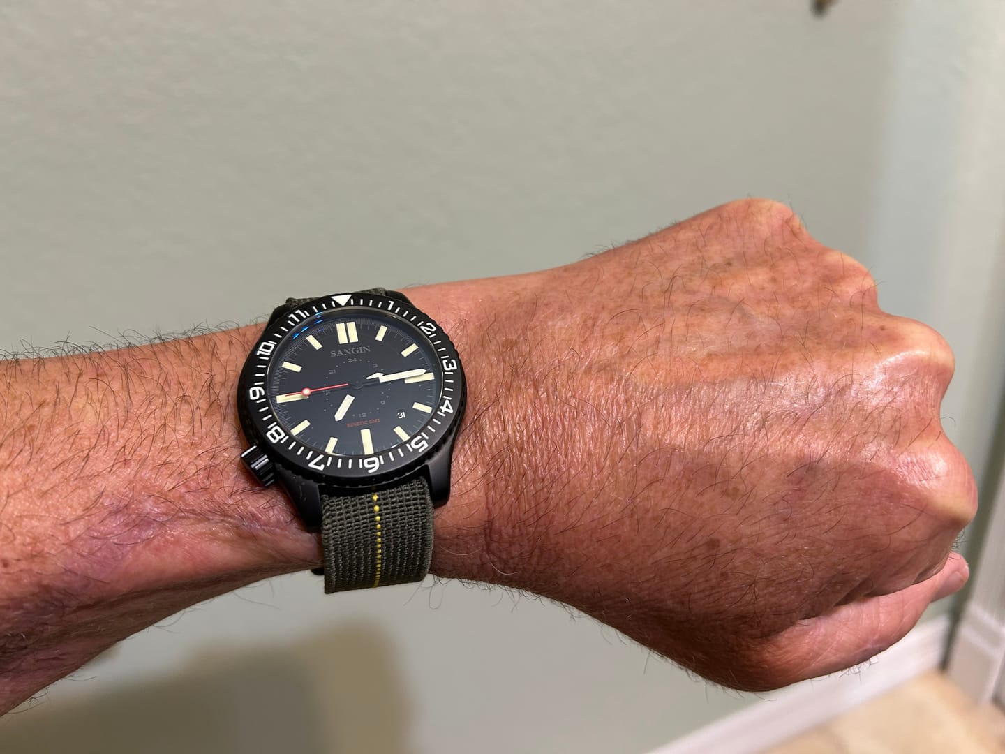 Customer photo review of The WOE-ZA Commando Strap