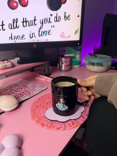 Customer photo review of Conspiracy Girlie Mug