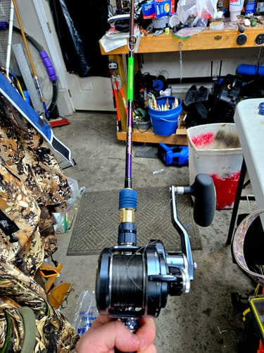 Customer photo review of GOOFISH® MONSTER DEEP-7FT(213CM) LENGTH PE5-8 MAXJIG 1000G JAPAN FUJI SOLID NANO JIGGING ROD