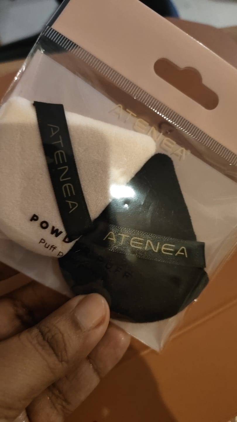 Customer photo review of BORLA TRIANGULAR PARA POLVOS
