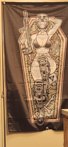 Customer photo review of Space Siren (Flag)