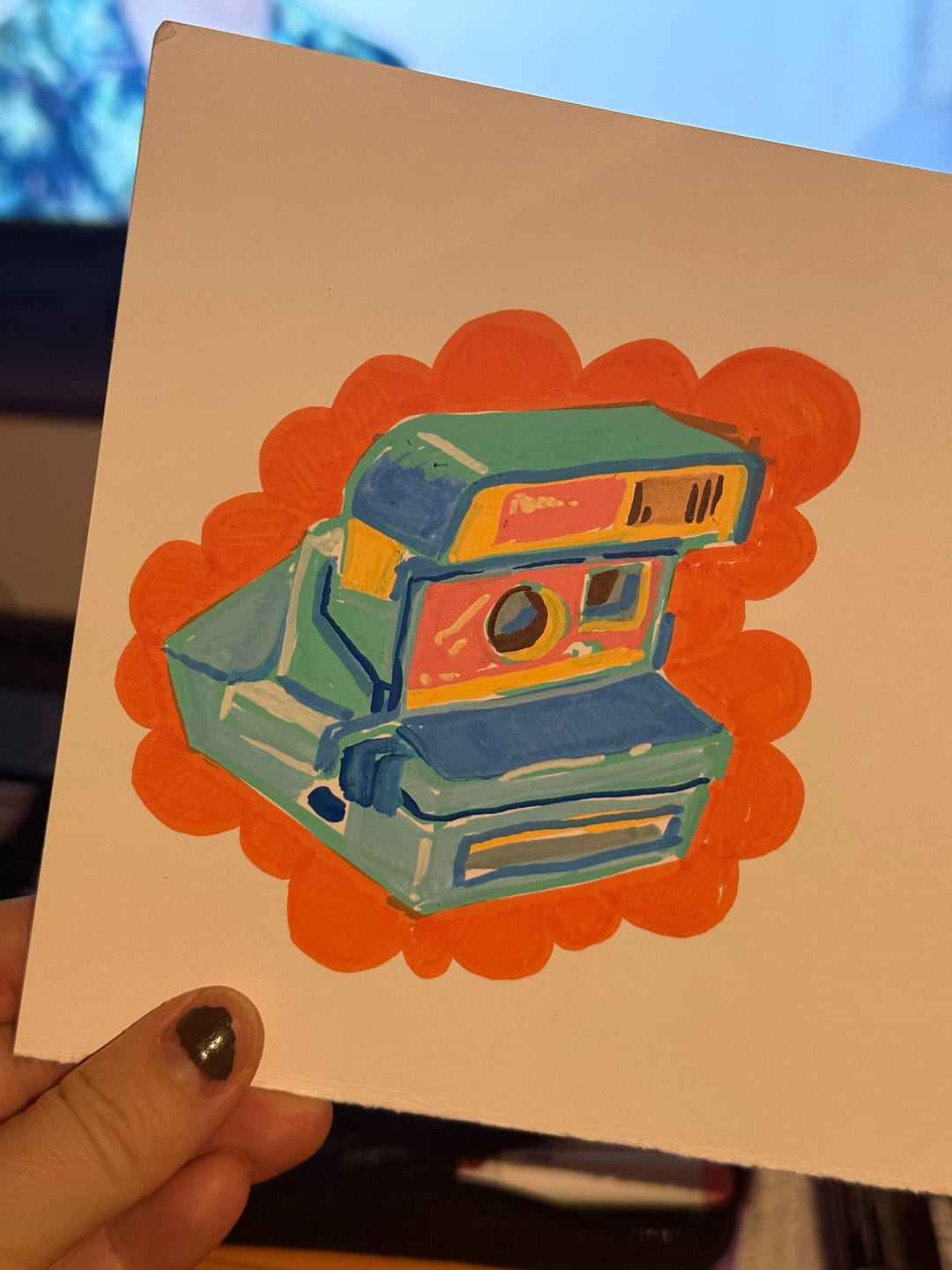 Customer photo review of Ohuhu Direct-ink Acrylic Markers 24 Colors - Nahuku