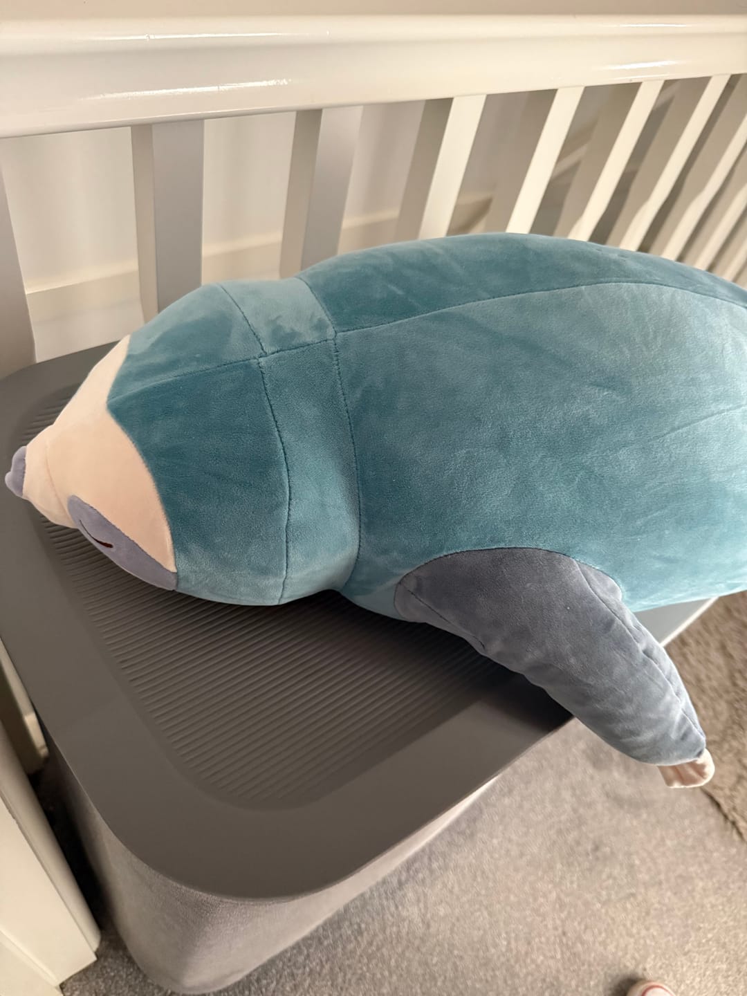 Customer photo review of Sleeping Sloth Plushie