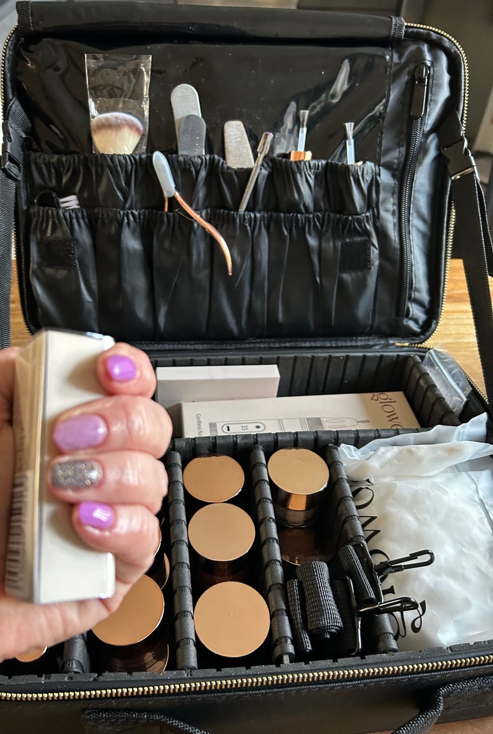 Customer photo review of Stardust Dipping Powder