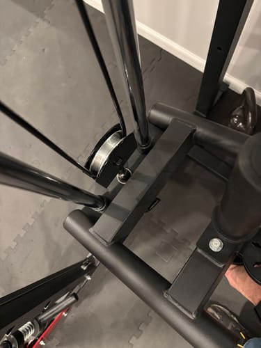 Customer photo review of Major Fitness Weight Stack Set