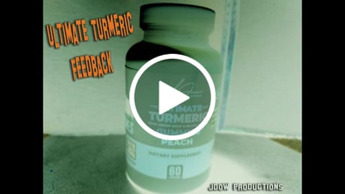 Customer video review of Ultimate Turmeric Gummies With Ginger Root & Black Pepper (Peach Flavor) (60 Gummies) (60 Servings)