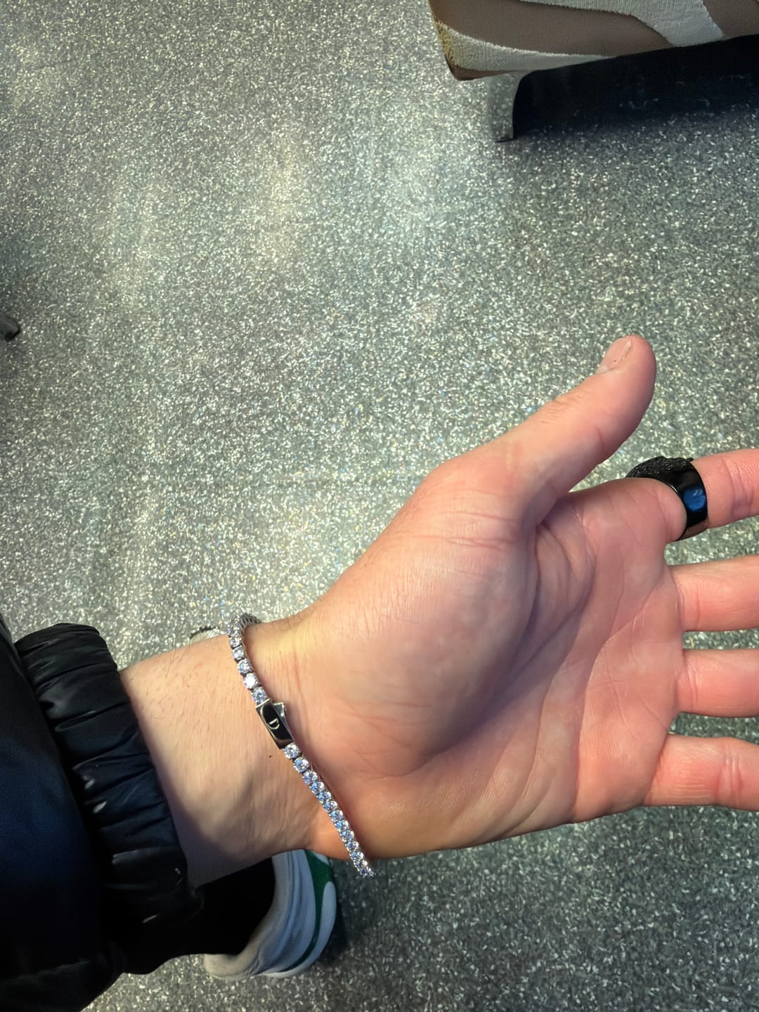Customer photo review of TENNISBOY BRACELET. - 3MM
