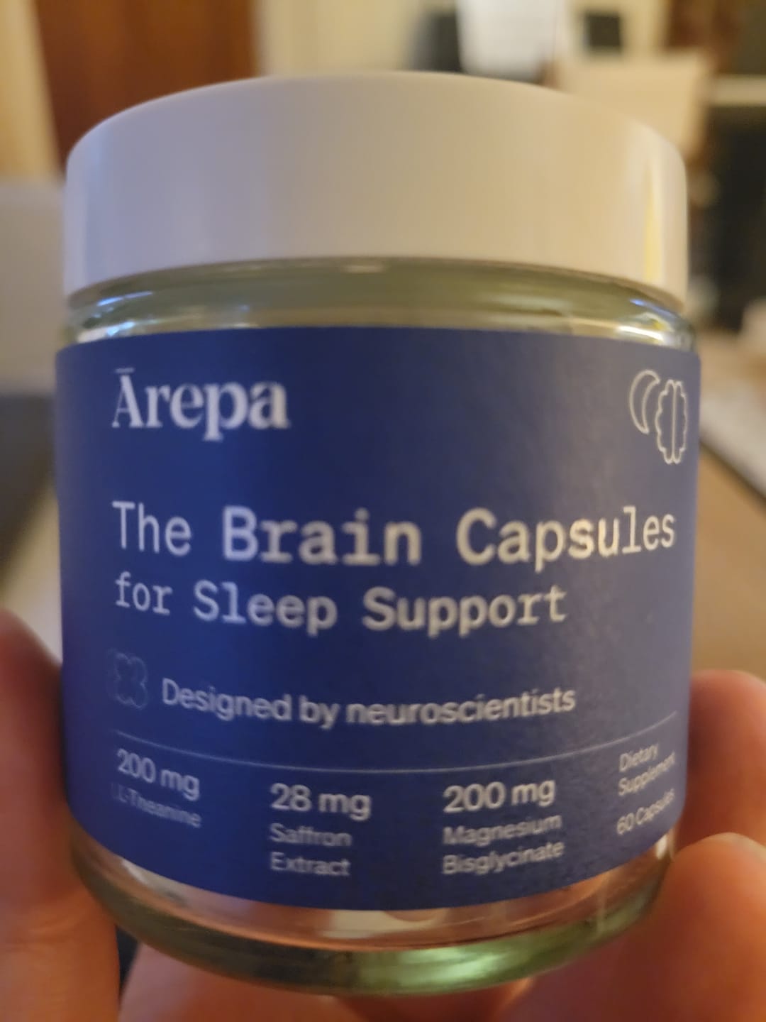 Customer photo review of The Brain Capsules for Sleep Support