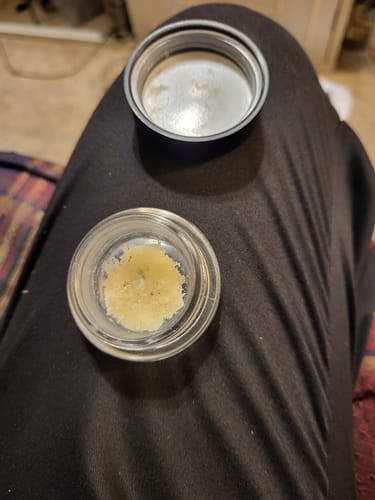 Customer photo review of Forbidden Fruit | THCA Crumble