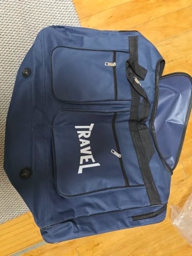 Customer photo review of Grand Sac de Voyage 80 Litres