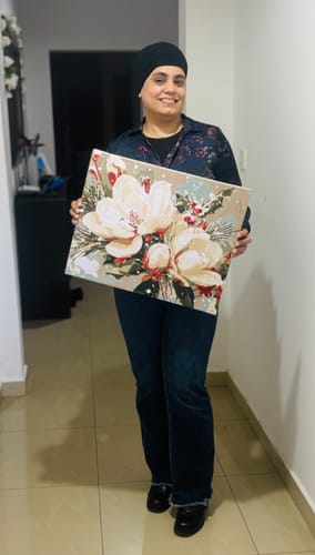 Customer photo review of Frosted Magnolia