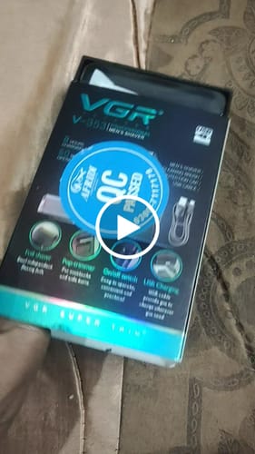 Customer video review of VGR Shaver V-353