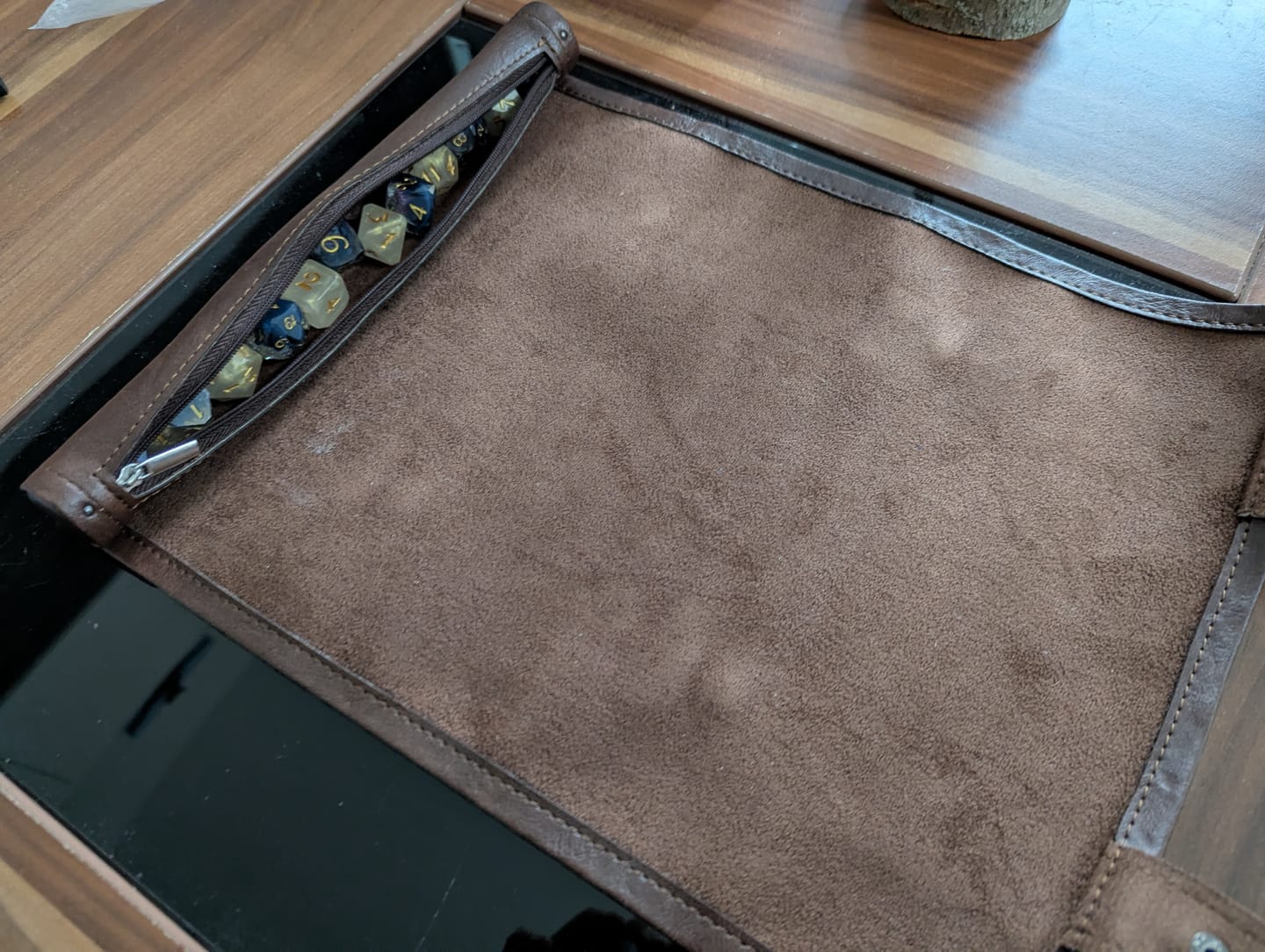 Customer photo review of Würfelmatte „Traveler’s Scroll“
