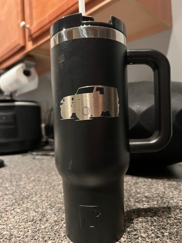 Customer photo review of Road Trip Tumbler | 30 oz