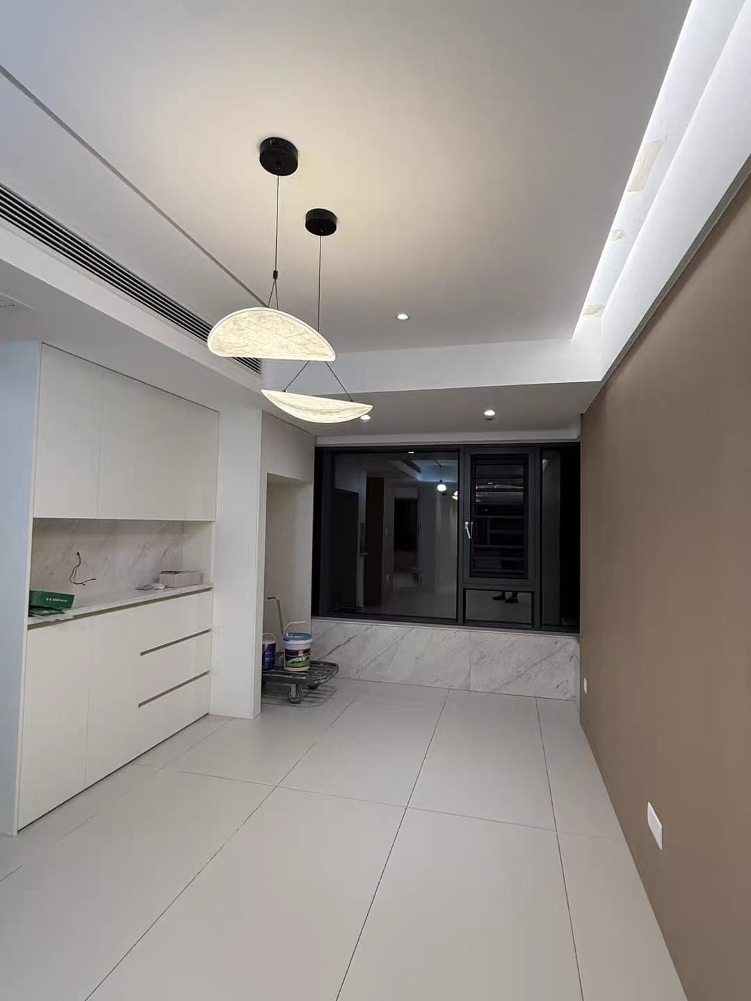 Customer photo review of Floating Cloud Tyvek Pendant Light